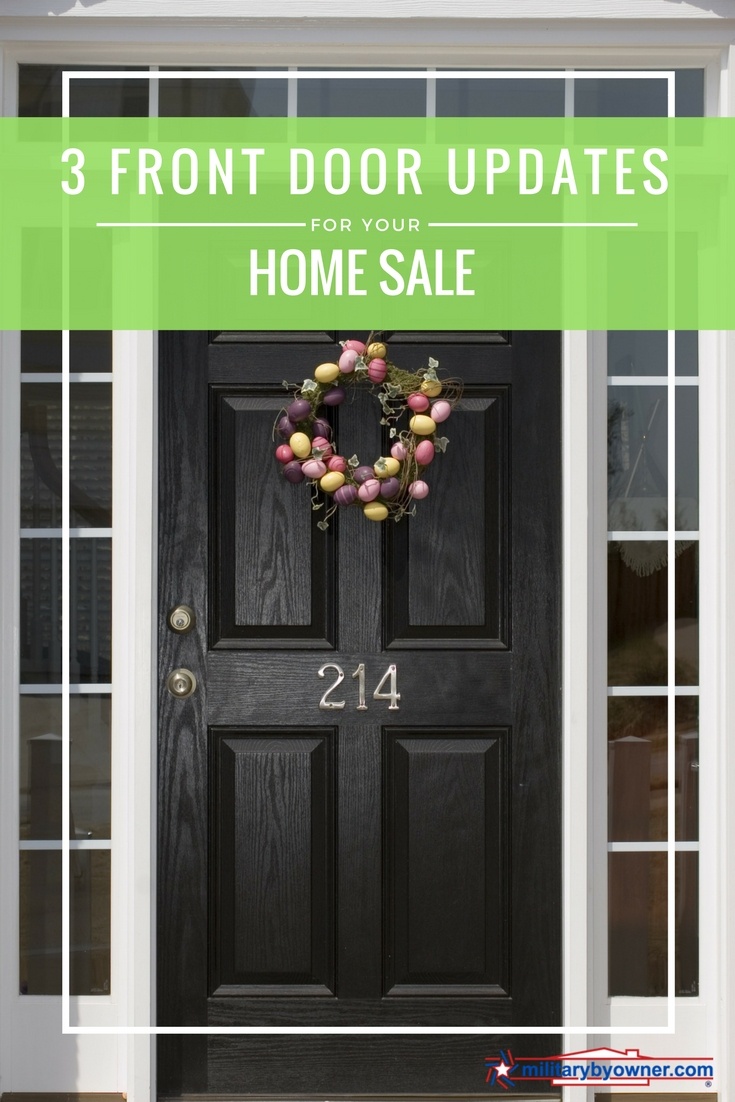 3 Front Door Makeovers for Your Home Sale